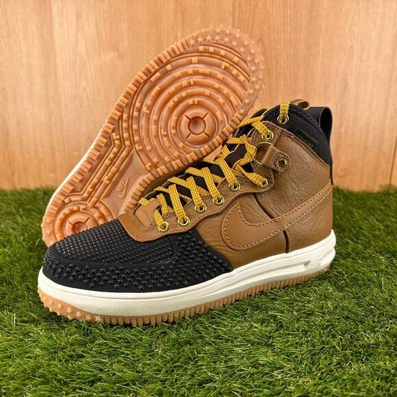 Nike Lunar Force 1 High Duckboot Ale Brown 805899-202 Men US 9.5 New Without Box main image 6